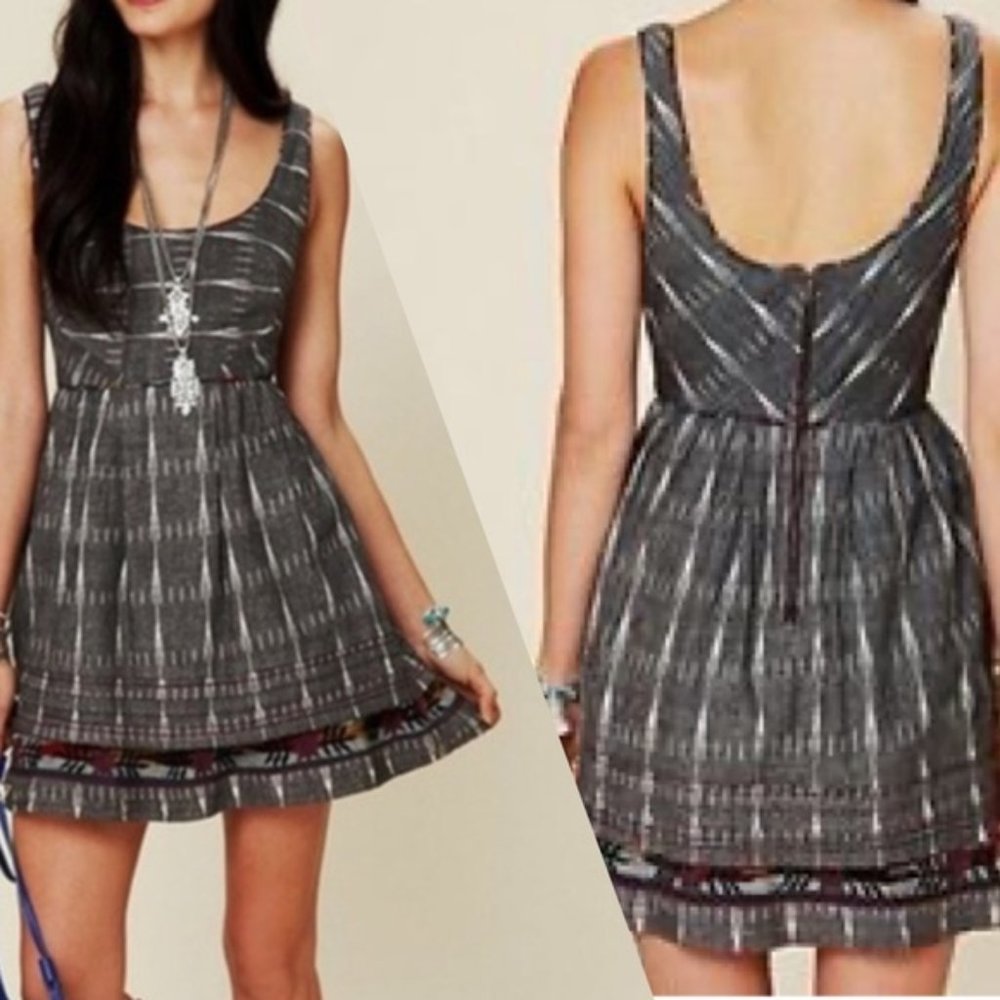 FP New Romantics Weather Vane Ikat Dress